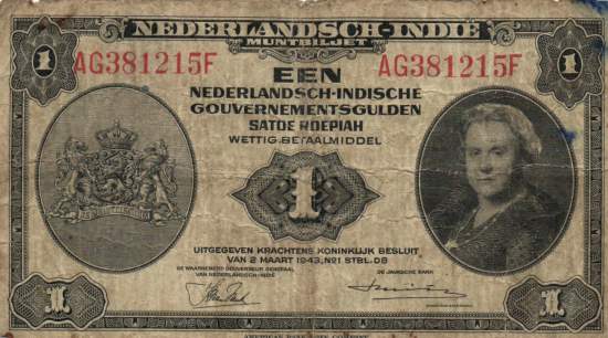1 Gulden L.02.03.1943
